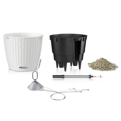 Lechuza 'Nido Cottage 28', weiß, ca. Ø 27 x H 23 cm Lechuza 'Nido Cottage 28', weiß, ca. Ø 27 x H 23 cm