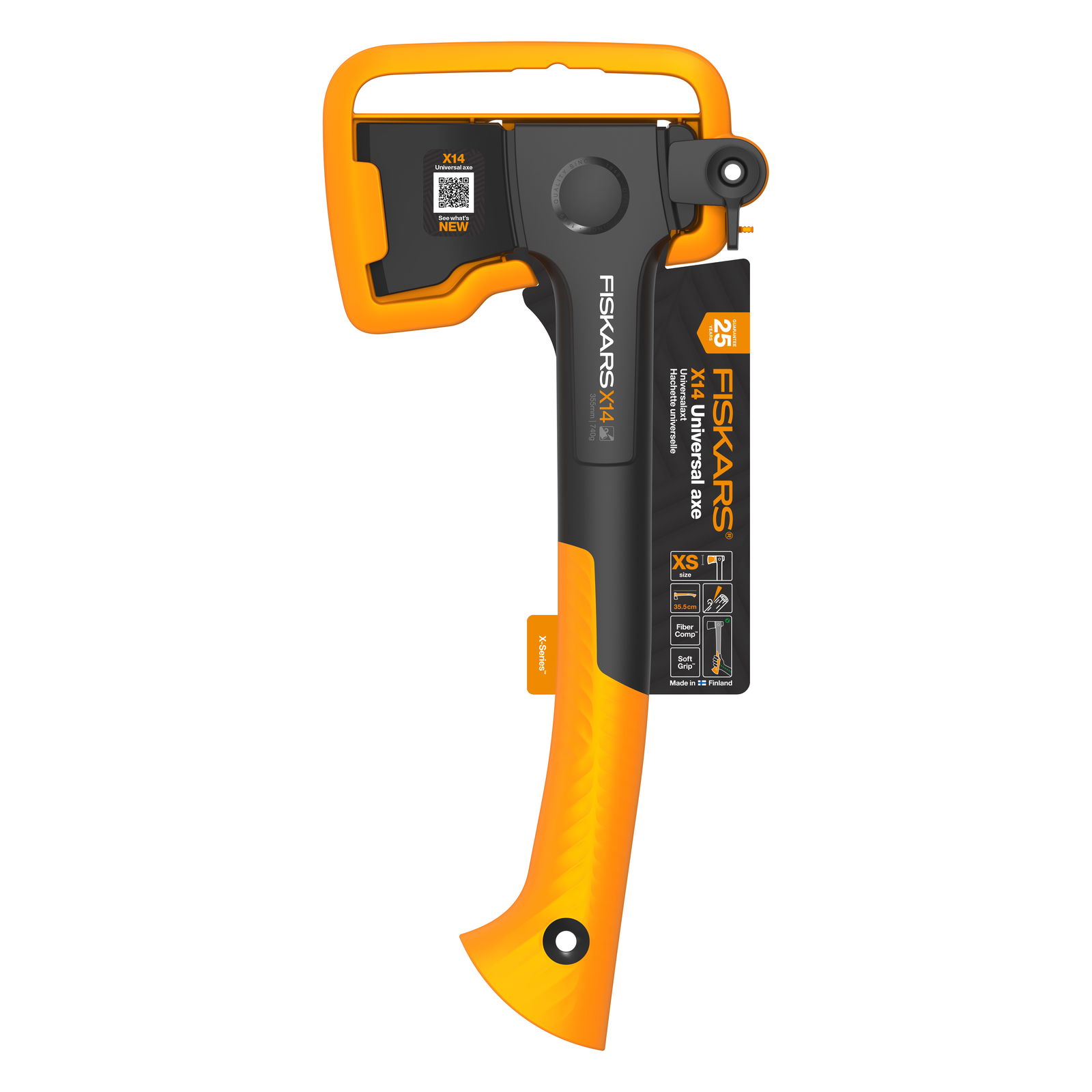 Fiskars Axt X-series X14 Universal-Axt XS Klinge