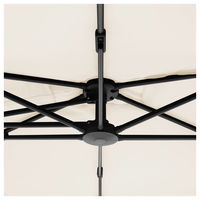 Doppler Pendelschirm 'Active', Green Edition City, natur, ca. 240 x 135 cm