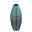 Solarlaterne 'Long Oval 20', seablue, Ø 20 x 45 cm