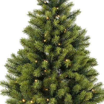 Künstlicher Weihnachtsbaum im Topf mit LED-Beleuchtung, Höhe ca. 90 cm Künstlicher Weihnachtsbaum im Topf mit LED-Beleuchtung, Höhe ca. 90 cm