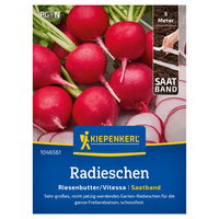 Kiepenkerl Saatband Radieschen 'Riesenbutter/Vitessa', rot, 5 m