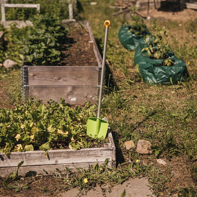 Kinderspaten 'MyFirst Fiskars', grün/orange