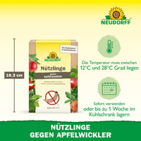 Neudorff Bestell-Set Nützlinge gegen Apfelwickler, 5 Mio Stück Neudorff Bestell-Set Nützlinge gegen Apfelwickler, 5 Mio Stück
