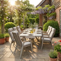 Kölle Ausziehtisch 'Maui', creme, ca. 200-260 x 100 x H 75 cm