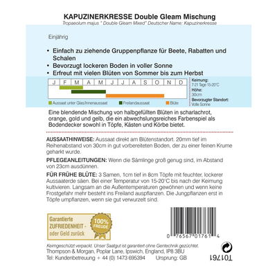 Thompson & Morgan Kapuzinerkresse 