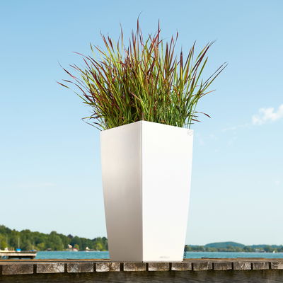 Lechuza 'Cubico Color 40', weiß, ca. 39,5 x 39,5 x H 75,5 cm Lechuza 'Cubico Color 40', weiß, ca. 39,5 x 39,5 x H 75,5 cm