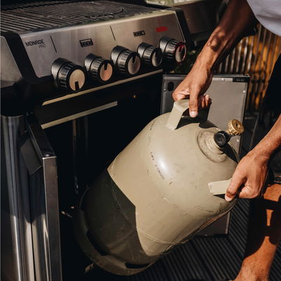 Enders Gasgrill Monroe PRO 3 SIK Turbo, Edelstahl