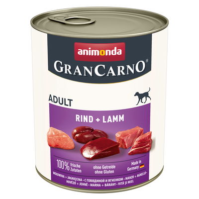Hundefutter 'Animonda Cran Carno ® Adult', Rind & Lamm