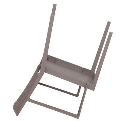 Stapelsessel 'Square', taupe Stapelsessel 'Square', taupe