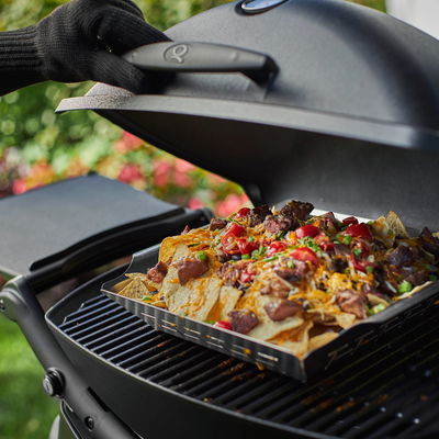 Weber® Style™ Gemüsekorb groß, Edelstahl, 37 x 30 x 6,5 cm Weber® Style™ Gemüsekorb groß, Edelstahl, 37 x 30 x 6,5 cm