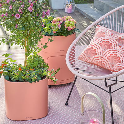 Lechuza 'Pila Color Storage', korallrot, ca. 35 x 35 x H 32,5 cm Lechuza 'Pila Color Storage', korallrot, ca. 35 x 35 x H 32,5 cm