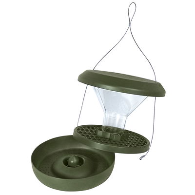 Swissinno Vogel-Futtersilo 'Davos', dunkelgrün