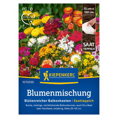 Blumensamenmischung 'Blütenreicher Balkonkasten'