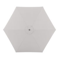 Doppler Sonnenschirm 'Act Neo Push Up', hellgrau, Ø ca. 310 cm
