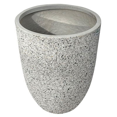 Pflanzgefäß 'Stromy', beton, ca. Ø 45 x H 58 cm