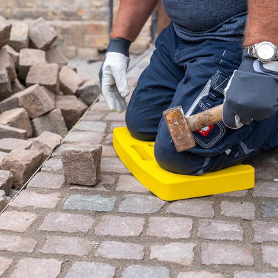 Kniekissen, gelb, ca. 41 x 25 x 4,5 cm Kniekissen, gelb, ca. 41 x 25 x 4,5 cm