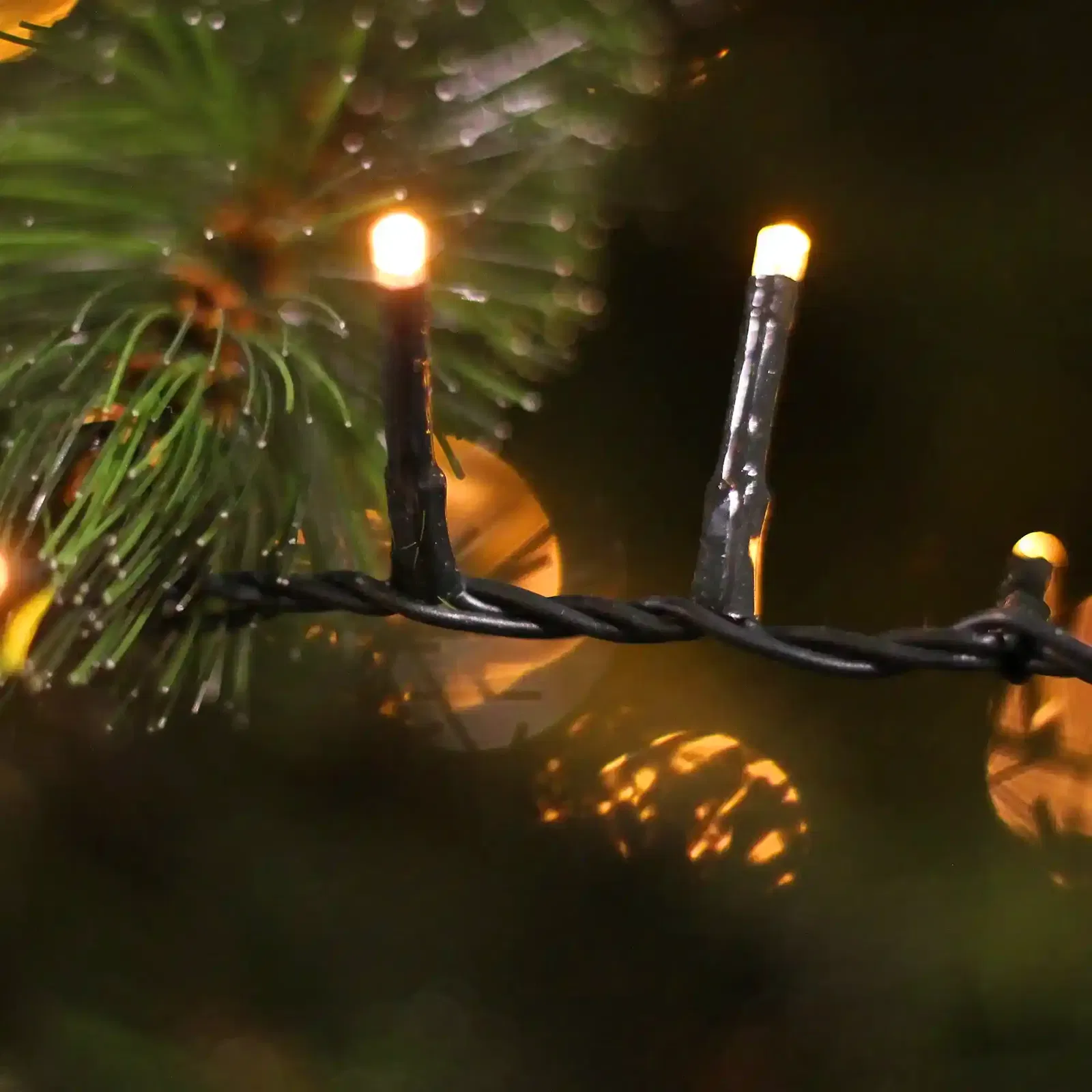 Warmweiße Lichterketten