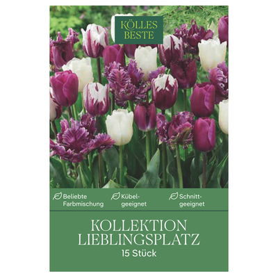 Tulpenmischung Lieblingsplatz, 15 Blumenzwiebeln Tulpenmischung Lieblingsplatz, 15 Blumenzwiebeln