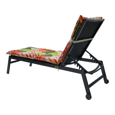 Liegenauflage 'Iven', terra, ca. 60 x 200 cm