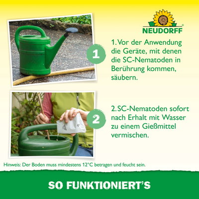 Neudorff Bestell-Set Nützlinge gegen Wiesenschnacken, 10 Mio Stück Neudorff Bestell-Set Nützlinge gegen Wiesenschnacken, 10 Mio Stück