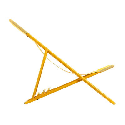 Lafuma Liegestuhl Maxi Transat, Batyline ISO, miel