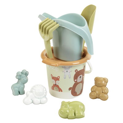 Little Foot Sandeimer-Set 'Tierwelt', 9er-Set, bunt, Kunststoff Little Foot Sandeimer-Set 'Tierwelt', 9er-Set, bunt, Kunststoff