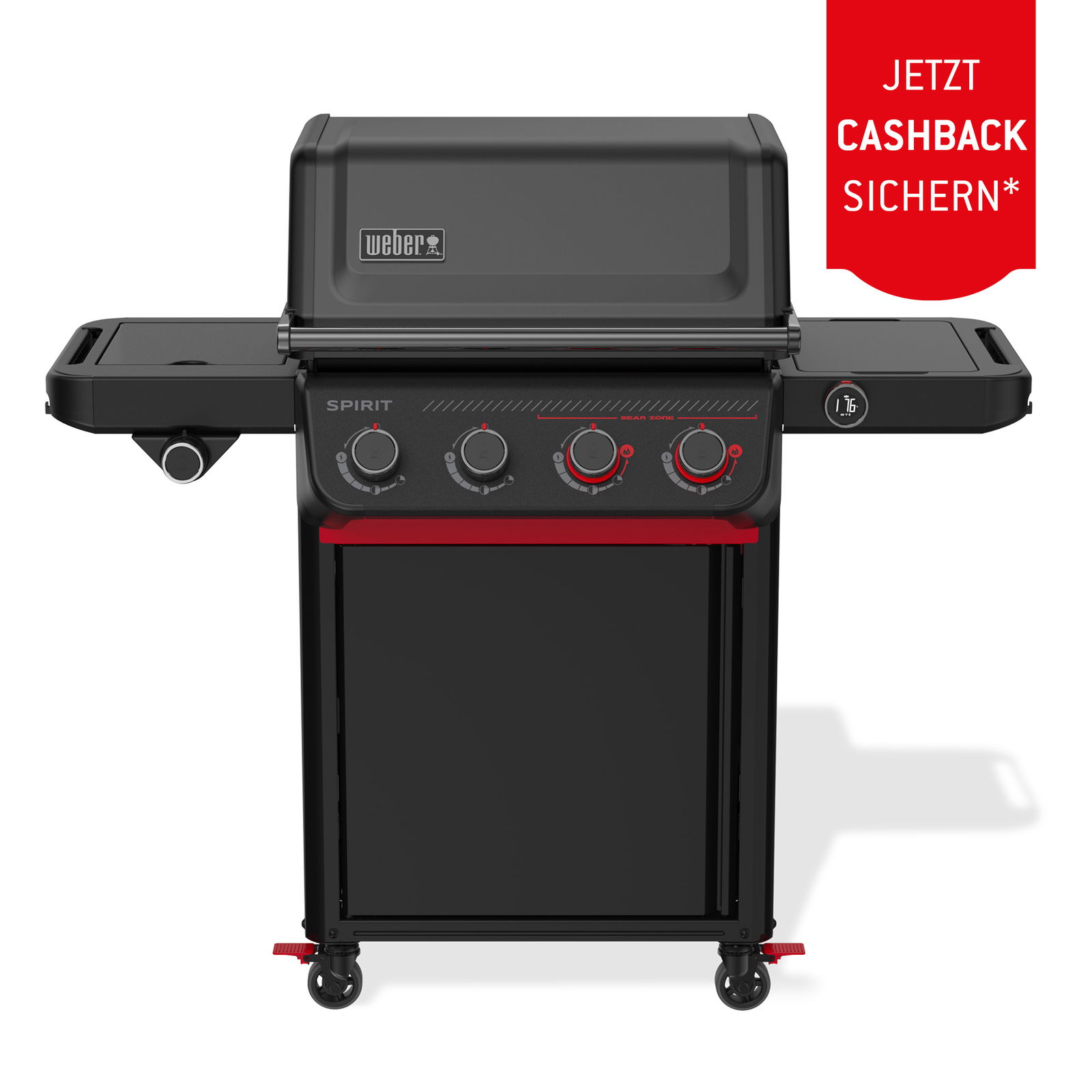 Weber Gasgrill 'Spirit EPX-435R Stealth', schwarz Weber Gasgrill 'Spirit EPX-435R Stealth', schwarz
