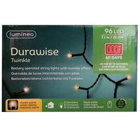 LED Lichterkette Twinkle Ricelight, klassisch warm, Länge ca. 7,1 Meter