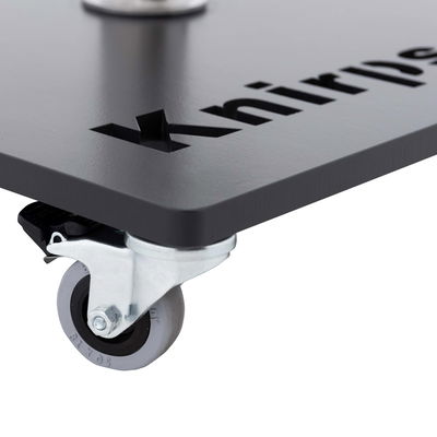 Rollsockel, ca. 50 kg, ca. 52 x 52 x 11 cm