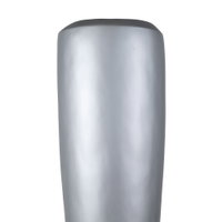 Vazo Übertopf 'Mia' mit Einsatz, silber, ca. Ø 31 x H 100 cm Vazo Übertopf 'Mia' mit Einsatz, silber, ca. Ø 31 x H 100 cm