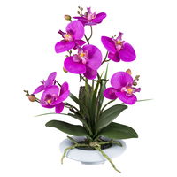 Künstliche Orchidee, lila, Höhe ca. 41 cm