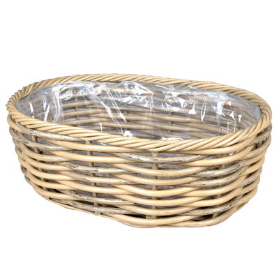 Kölle Pflanzkorb 'Jet', natural, ca. 47 x 34 x H 16 cm Kölle Pflanzkorb 'Jet', natural, ca. 47 x 34 x H 16 cm