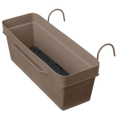 Pflanzkasten 'Like', camel, ca. 49 x 28 x H 19 cm Pflanzkasten 'Like', camel, ca. 49 x 28 x H 19 cm