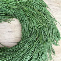 Adventskranz, Mammutbaum-Kranz, halbrund gebunden, ca. 35 cm Ø