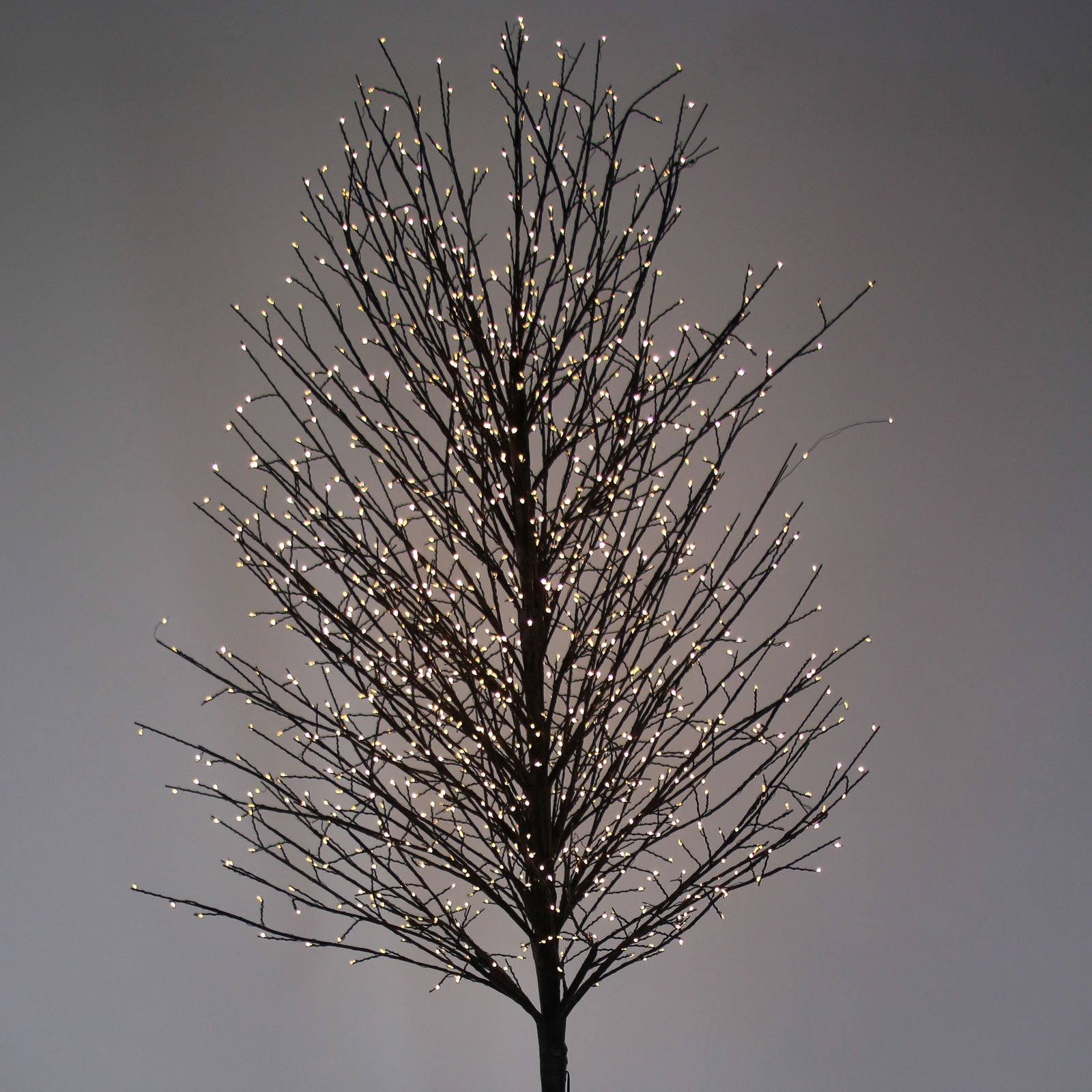 LED Baum, warmweiß, schwarz, ca. Ø 50 x H 210 cm