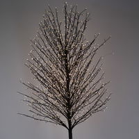 LED Baum, warmweiß, schwarz, ca. Ø 50 x H 210 cm