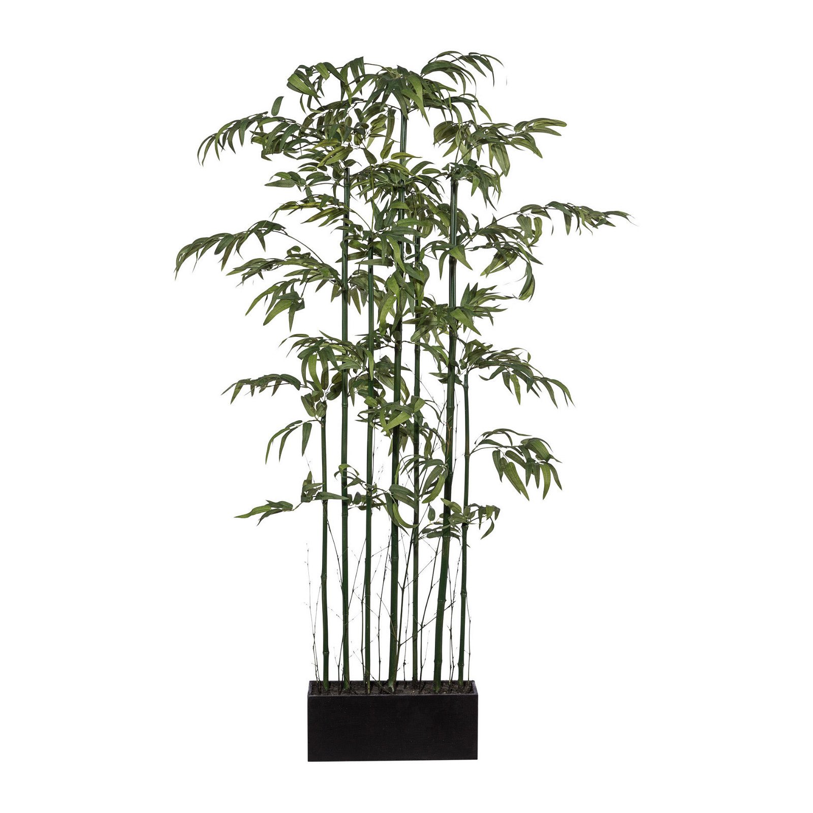 Kunstpflanze Bambus-Raumteiler, Höhe ca. 150 cm, Länge ca. 30 cm