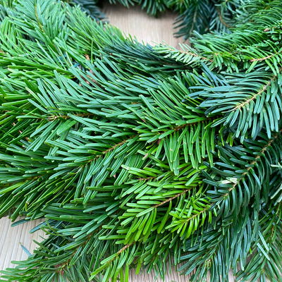 Adventskranz, Nordmanntanne, rund gebunden, ca. 40 cm Ø