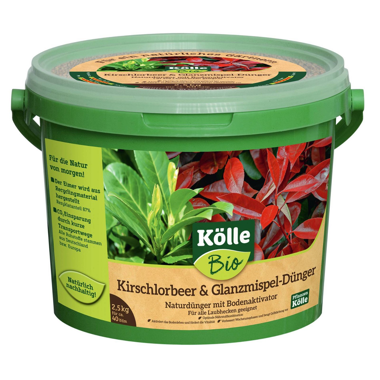Bio Kirschlorbeer & Glanzmispel-Dünger, 2,5 kg