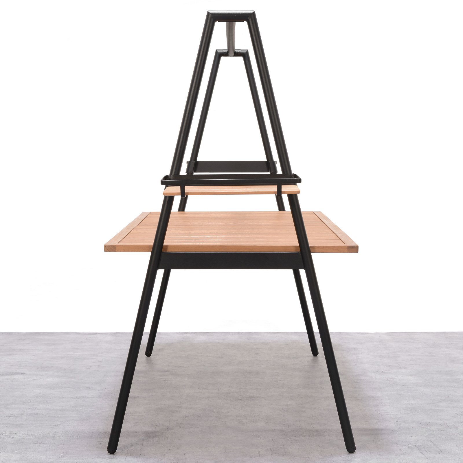 Tisch 'Tipi', schwarz/braun, FSC-Holz, ca. 156 x 90 cm
