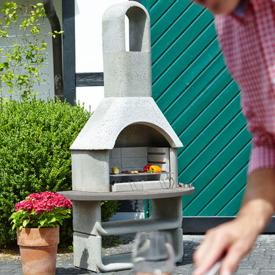 Buschbeck Grillkamin 'Capri' inkl. Grillrost Buschbeck Grillkamin 'Capri' inkl. Grillrost