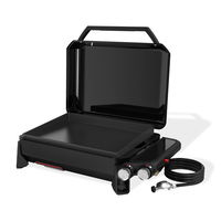 Weber Griddle, Premium-Plancha 56 cm, schwarz