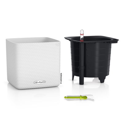 Lechuza 'Cube Color 16', weiß, ca. 17 x 17 x H 16 cm Lechuza 'Cube Color 16', weiß, ca. 17 x 17 x H 16 cm