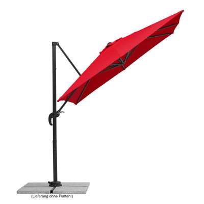 Schneider Sonnenschirm 'Rhodos Junior', rot, ca. 230 x 230 cm Schneider Sonnenschirm 'Rhodos Junior', rot, ca. 230 x 230 cm