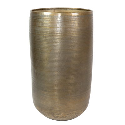 Kölle Pflanzgefäß 'Rowen', gold, ca. Ø 41 x H 72 cm Kölle Pflanzgefäß 'Rowen', gold, ca. Ø 41 x H 72 cm