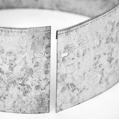 Rasenkante, silber, Höhe 12 cm, Ø 40 cm