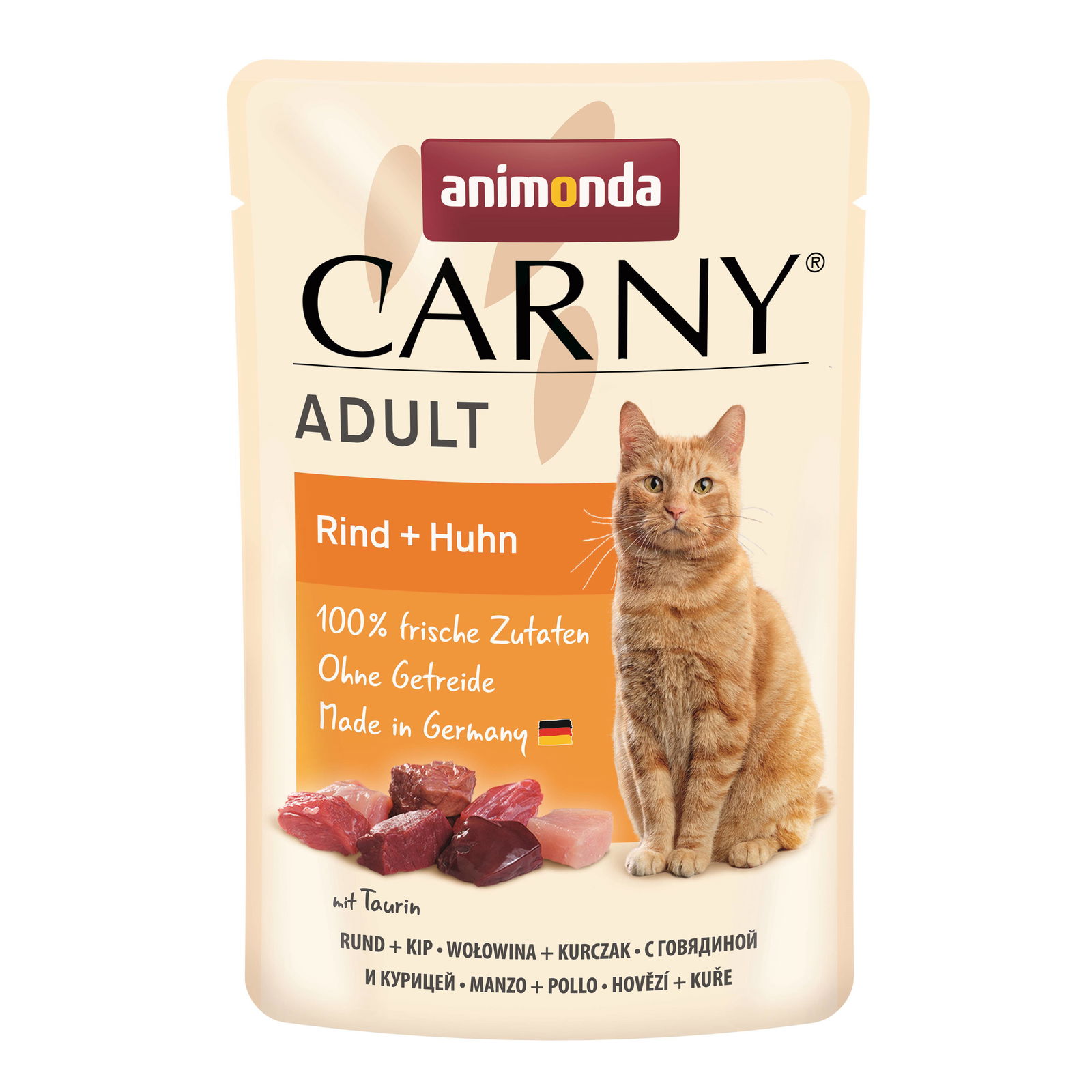 Animonda Cat, Carny Adult Rind und Huhn, 85 g