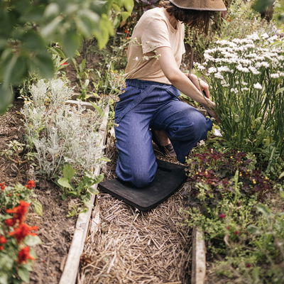 Fiskars Kniepolster 'Solid', schwarz,  L45,7 x B27,9 x H1,9 cm Fiskars Kniepolster 'Solid', schwarz,  L45,7 x B27,9 x H1,9 cm