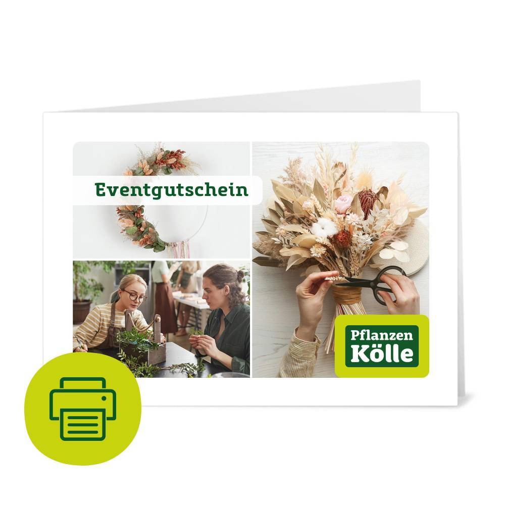 Gutschein Event zum Ausdrucken | Pflanzen-Kölle